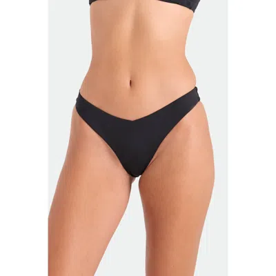 Volcom Coco Legacy Drop '90s Bikini Bottoms In Black