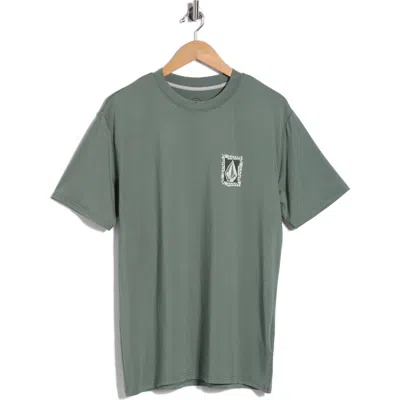 Volcom Crawdad Short Sleeve T-shirt In Green