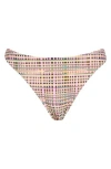 Volcom Crossed Path Bikini Bottoms In Pink