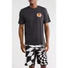 Volcom Dactyl Graphic T-shirt In Black