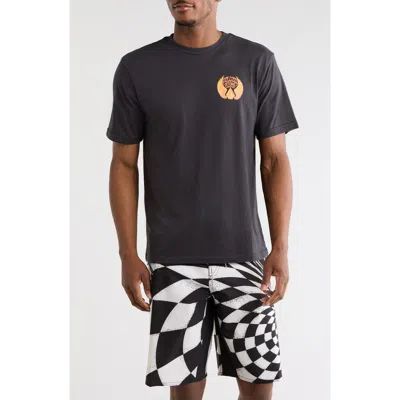 Volcom Dactyl Graphic T-shirt In Black