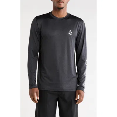 Volcom Deadly Stone Swim T-shirt In Black