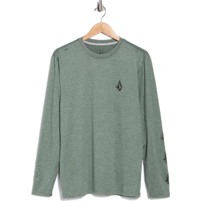 Volcom Deadly Stone Swim T-shirt In Green