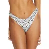 Volcom Ditsy Daze Swim Bottoms In White Multi