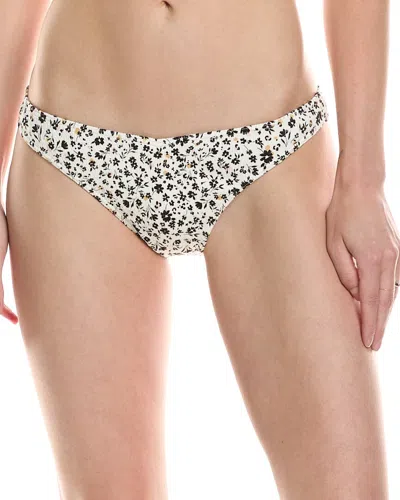 Volcom Ditsy Daze V Bikini Bottom In White