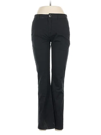 Pre-owned Volcom Dress Pants In Black