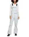 Volcom Elm Stretch Gore Bib Overall In Gray