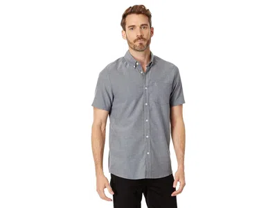 Volcom Everett Oxford Short Sleeve In Black