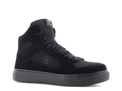 Volcom Evolve Composite Toe Hightop Work Sneaker In Black