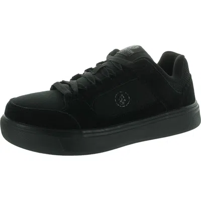Volcom Evolve Mens Suede Composite Toe Work & Safety Shoes In Black