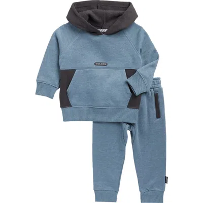 Volcom Babies'  Fleece Hoode & Joggers Set In Blue