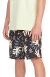 Volcom Floral Motion Mod-tech Board Shorts In Black