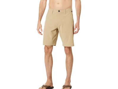 Volcom Frickin Cross Shred Static 20 Hybrid Shorts In Nude