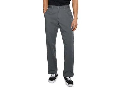 Volcom Frickin Modern Stretch Pants In Gray