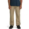 Volcom Frickin Skate Work Chinos In Brindle