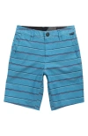 Volcom Frickin Surf N' Turf Hybrid Shorts In Storm Blue