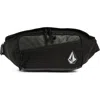 Volcom Front Man Belt Bag In Black