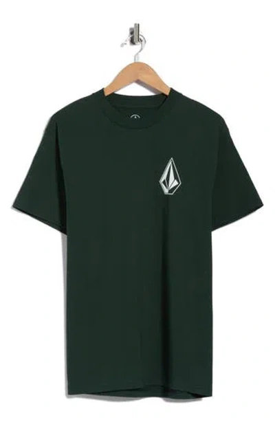 Volcom Gates Cotton Graphic T-shirt In Multi