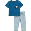 Volcom Graphic T-shirt & Jeans Set In Multi