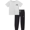 Volcom Kids'  Graphic T-shirt & Joggers Set In Multi