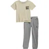 Volcom Kids'  Graphic T-shirt & Joggers Set In Multi