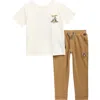Volcom Kids'  Graphic T-shirt & Joggers Set In Multi