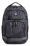 Volcom Grindstone Skate Backpack In Multi