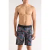 Volcom Infuse Swim Trunks In Multi