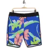 Volcom Infuse Swim Trunks In Blue