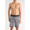 Volcom Infuse Swim Trunks In Black