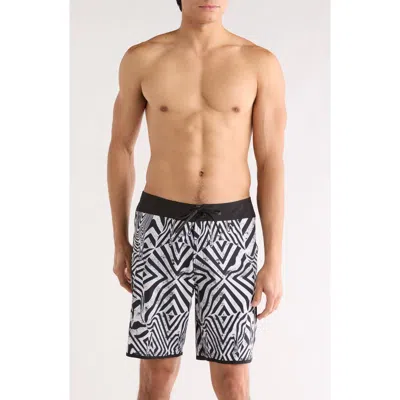 Volcom Infuse Swim Trunks In Black