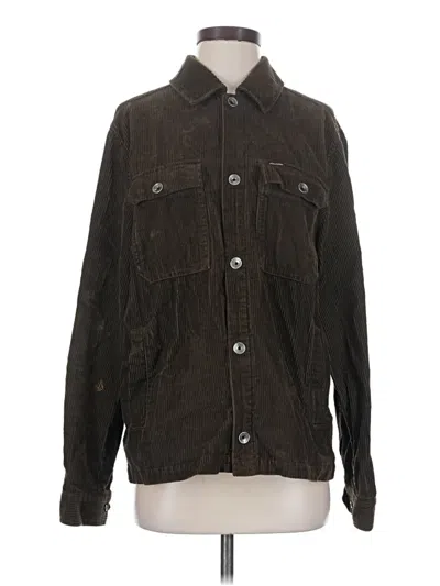 Pre-owned Volcom Jacket In Brown