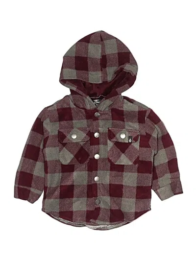 Pre-owned Volcom Kids' Jacket In Burgundy