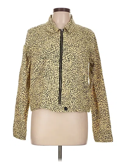 Pre-owned Volcom Jacket In Gold