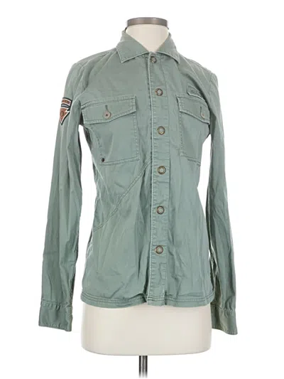 Pre-owned Volcom Jacket In Green