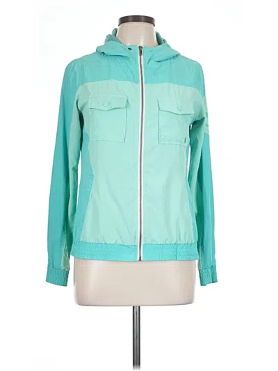 Pre-owned Volcom Jacket In Teal
