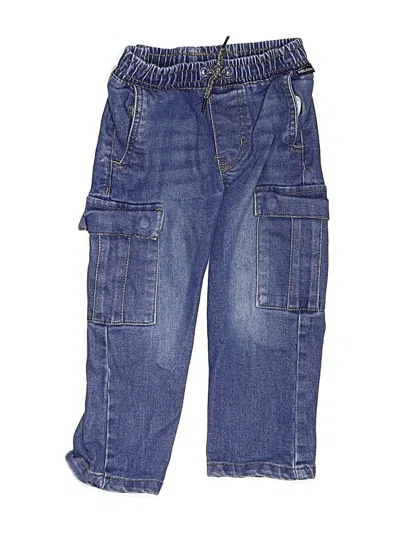 Pre-owned Volcom Kids' Jeans In Blue