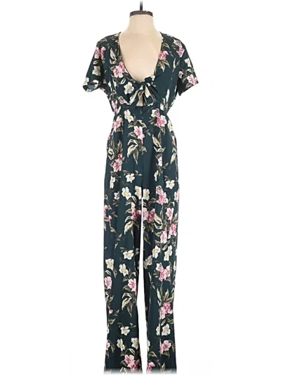Pre-owned Volcom Jumpsuit In Teal