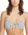 Volcom Ditsy Daze Underwire Bikini Top In Multi