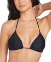 VOLCOM JUNIORS' SIMPLY SOLID SLIDE TRIANGLE BIKINI TOP