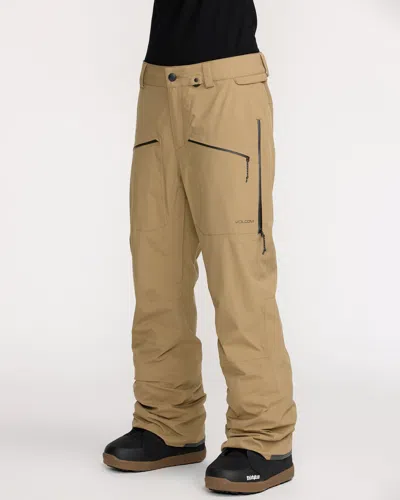 Volcom Karat Stretch 30k Pant In Neutral