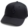 Volcom Keoki Snapback Baseball Hat In Black
