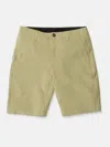 Volcom Frickin Cross Shred Static Hybrid Shorts In Green