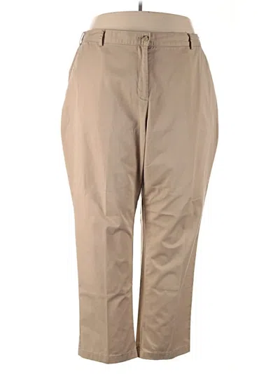 Pre-owned Volcom Khaki Pant In Tan