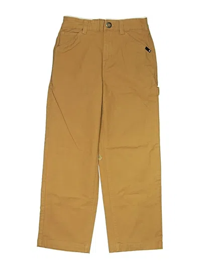 Pre-owned Volcom Kids' Khaki Pant In Tan