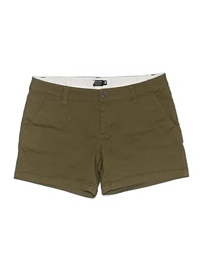 Pre-owned Volcom Khaki Shorts In Green