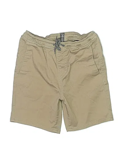 Pre-owned Volcom Kids' Khaki Shorts In Tan