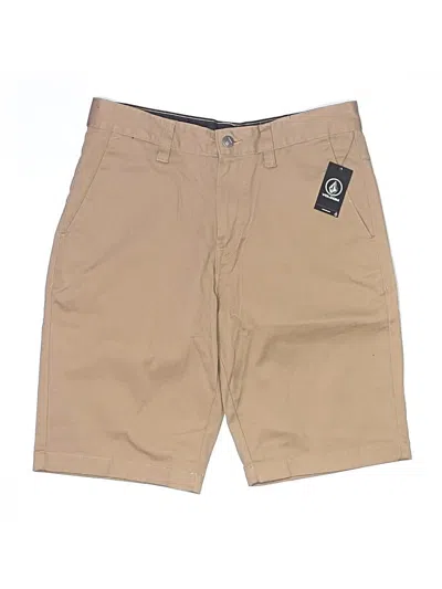 Volcom Khaki Shorts In Neutral