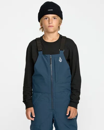 Volcom Kids' Barkley Insulated Bib Overall In Blue