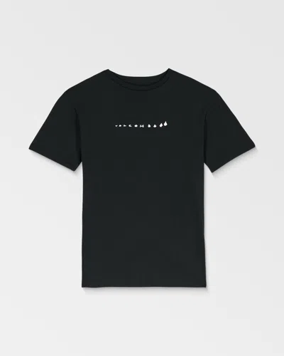 Volcom Kids' Big Boys' Longosnake Tee In Black